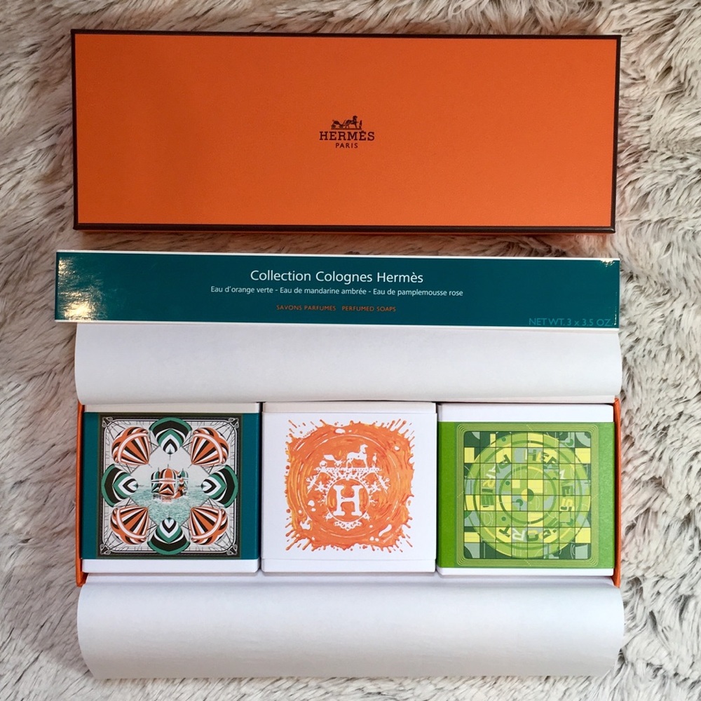 Hermès - Collection Colognes Hermès perfumed soaps
